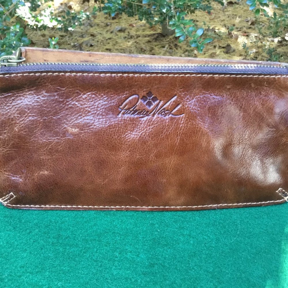Patricia Nash Leather Wristlet